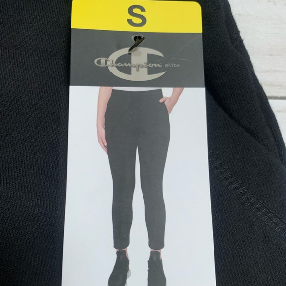 New Champion Black Ankle Joggers Sz. S - Picture 5 of 11